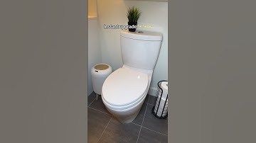 Upgrade to a Motion Sensor Trash Can for a Modern Bathroom #trashcan