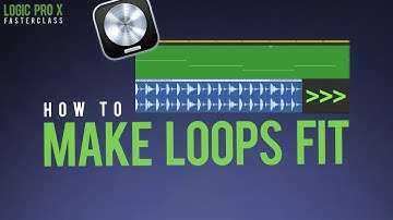 Make Loops Fit Your BPM In Logic Pro X (3 ways)