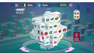 Can you beat my score Mahongg Dimensions - Ep 1 | AARP Rewards