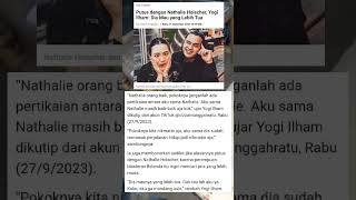 Putus dengan Nathalie Holscher, Yogi Ilham: Dia Mau yang Lebih Tua #shorts