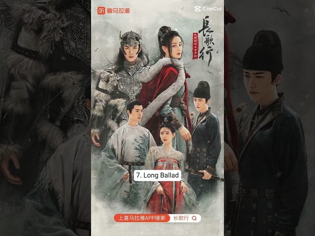 Top 10 Chinese Historical Dramas 🏹❤ #viral#trending#chinesedrama #shorts  #cdrama #historicaldrama class=