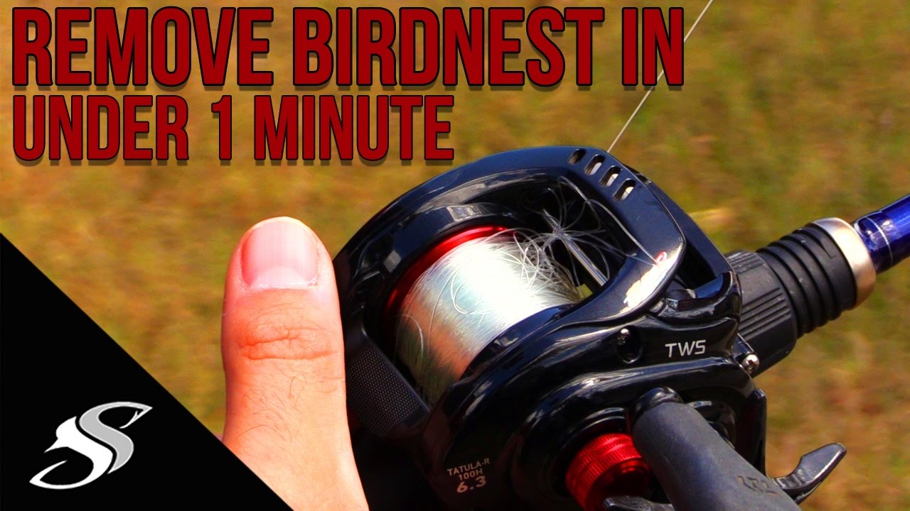 Baitcaster How to: Remove a Backlash/Birdnest in Under 1 Minute! 