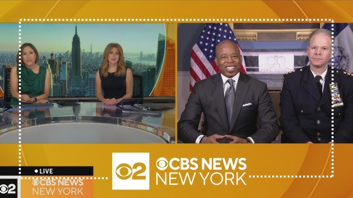 Mayor Eric Adams Speaks With Cbs New York About Subway Bag Searches