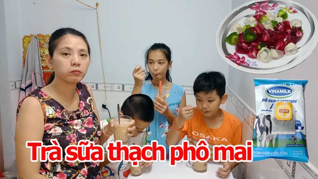 CÁCH LÀM TRÀ SỮA THẠCH PHÔ MAI ĐƠN GIẢN TẠI NHÀ|Tôi là người Bến Tre CÁCH LÀM TRÀ SỮA THẠCH PHÔ MAI ĐƠN GIẢN TẠI NHÀ|Tôi là người Bến Tre #1