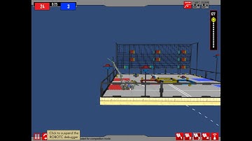 38 point robot virtual worlds run in 49 seconds (last points scored under 49)