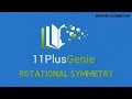 11 Plus Genie Maths – Rotational Symmetry