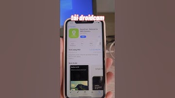 Biến điện thoại thành Webcam trên Laptop, Pc để học Online #Shorts
