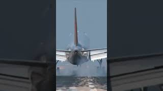 AIRCRAFT BURNING RUBBER 😍👊😎 #shorts #aviationvideo #aviation