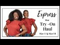 Express Fall Mini Haul | Try On | Size 4 and Size 14