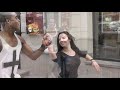 Beautiful salsa on the street Adonis Santiago &amp; Katerina Mik