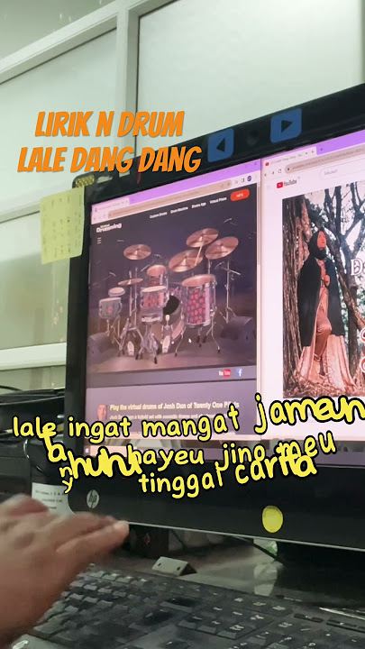 Lale dang dang Lea amalia lirik n drum virtual cover #laguacehterbaru