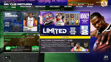 NBA 2K21 Idols Pack Locker Code 3 Expires Jan 18th