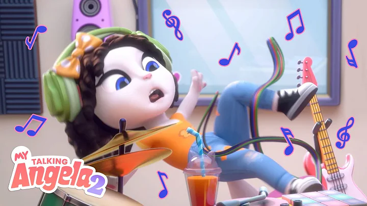 Music Studio Oopsy!  My Talking Angela 2 (Trailer)