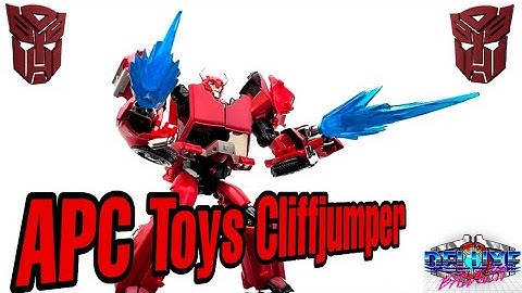 They did Cliffjumper Wrong! Transformers APC Toys Red Gladiator Video Review. (Cliffjumper)