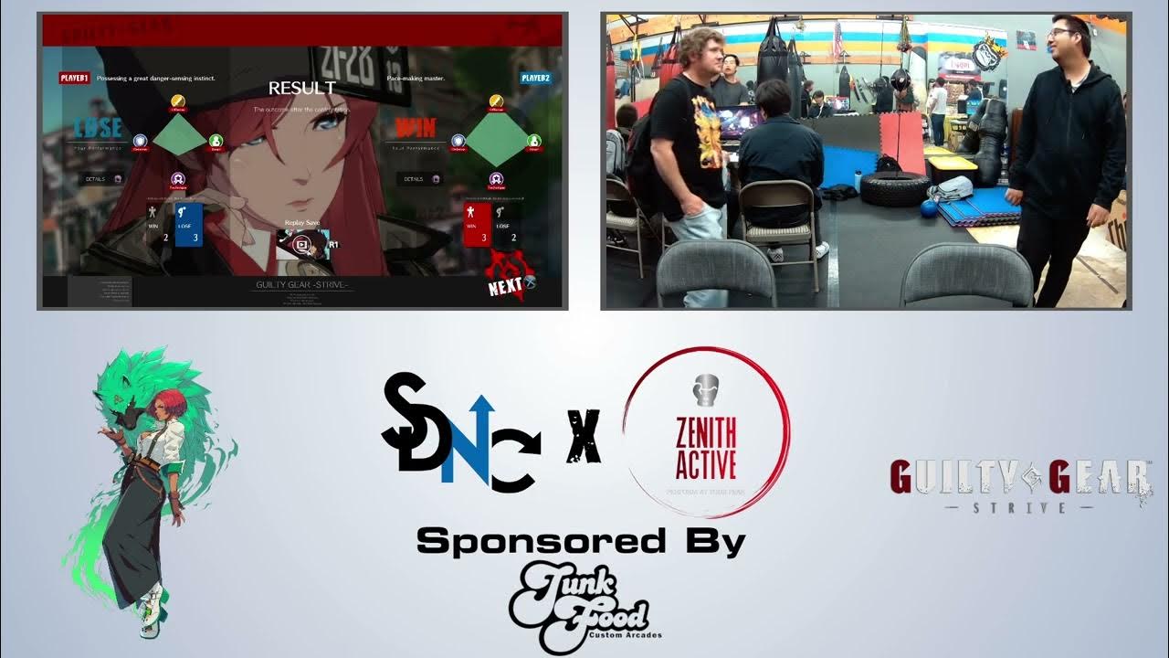 Zenith Active Frames 20 Guilty Gear Strive Tournament (FULL VOD