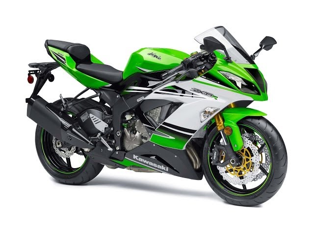 LIMITED] Kawasaki ZX-6R 30th anniversary edition - YouTube