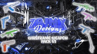 WIREFRAME WEAPON PACK V1 ~ FIVEM WEAPON PACK ~ ZRINX DESIGNS