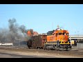 BNSF Rail Car on Fire in Vancouver!