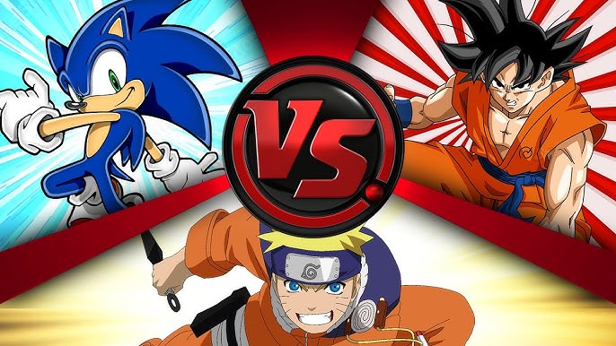 GOKU VS NARUTO E SASUKE I Fan Animation 