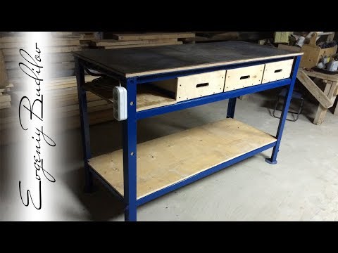 Video: DIY kovinska delovna miza: risbe