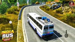 Insane Mountain Driving Challenge! ⛰️ [Part 1] | India Bus Simulator Game 3d screenshot 3