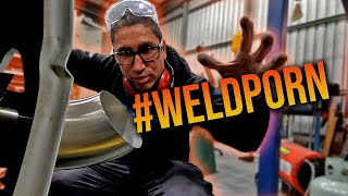Mega Ford Barra Build  Part 20  Weld Porn From The Welding Guru
