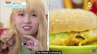 [ENG SUB] 5DUCKS The Ranking Is Up To Me! TWICE Chooses The Best 5 Hamburgers.