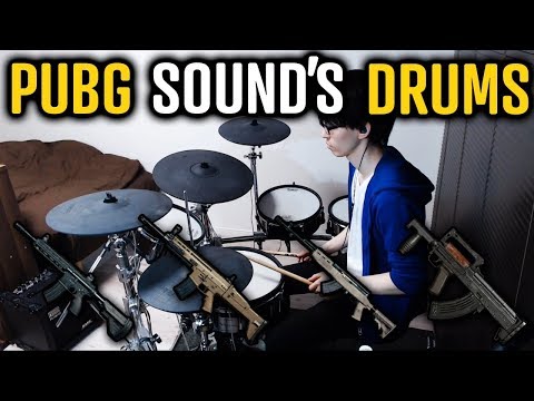 PUBGの銃声でドラム作ってみた/Making Drums with PUBG Gun Sounds