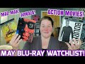 Bluray watchlist may 2024  action movie month arnold mad max john wick and more