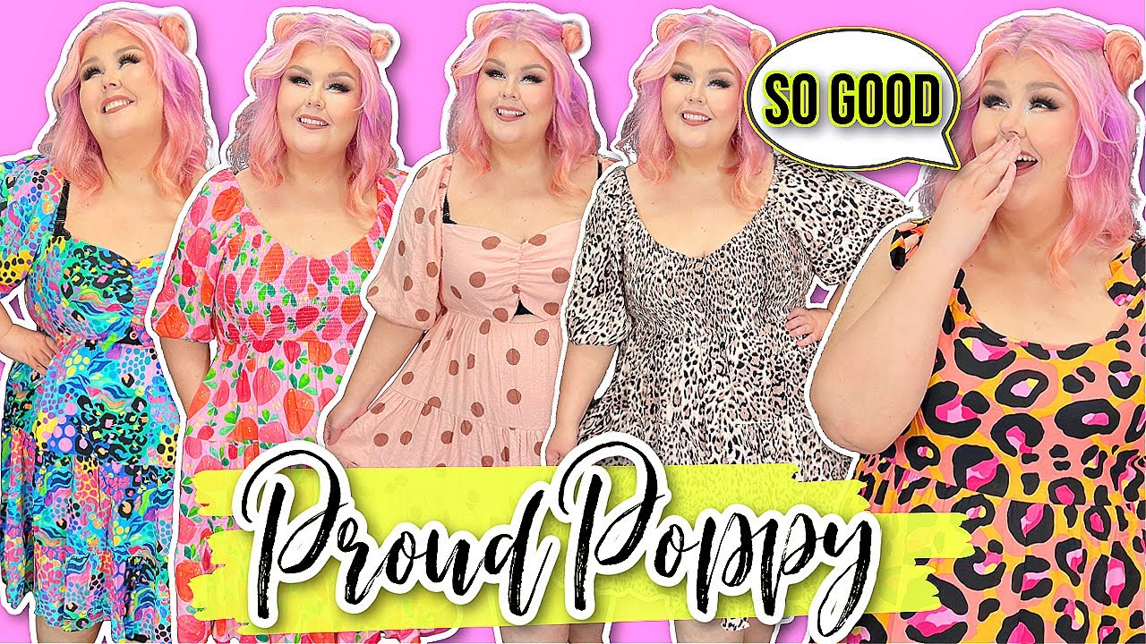 PROUD POPPY Plus Size Try On, I'm OBSESSED!