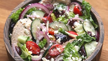 Healthy Mediterranean Salad