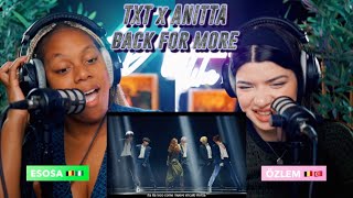 TXT (투모로우바이투게더), Anitta ‘Back for More’ Official MV reaction