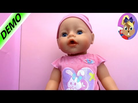 Interaktívna bábika Baby Born | Cikajúca bábika Baby Born | Baby Born po slovensky | Zapf Creation