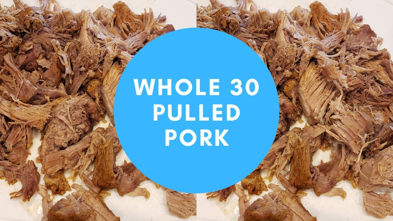Instant Pot Whole 30 Pulled Pork 
