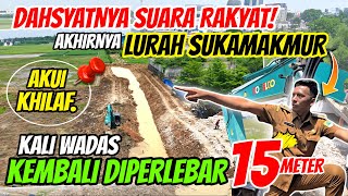 Download Lagu DAHSYATNYA SUARA RAKYAT‼️AKHIRNYA LURAH SUKAMAKMUR AKUI KHILAF \u0026 KALI WADAS DIPERLEBAR KEMBALI 15 M MP3
