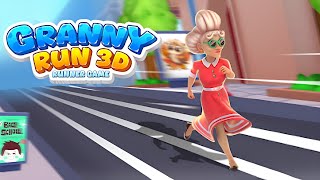 Granny Run 3D Gameplay | Dash, Jump & Dodge Run screenshot 1