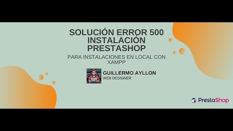 BT01   Curso PrestaShop Error 500