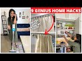 9 AMAZING & GENIUS HOME Hacks That Changed my HOME | Organizopedia