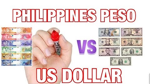 PHILIPPINE PESOS  VS  US DOLLAR