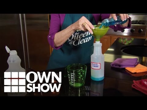 How to Make The Queen of Clean’s Miracle Shower Cleaner | #OWNSHOW | Oprah Online