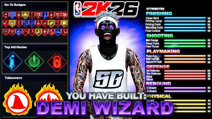 BEST POINT GUARD BUILD in NBA 2K26! *NEW* ALL AROUND BUILD! 12 LEGEND BADGES! Best Build 2k26