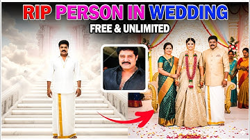 How to Make Rip person in Wedding AI video | Trending Ai video 2025