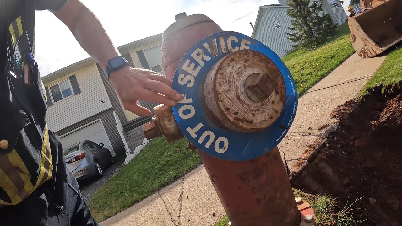 Detour Ahead!! Fire hydrant replacement