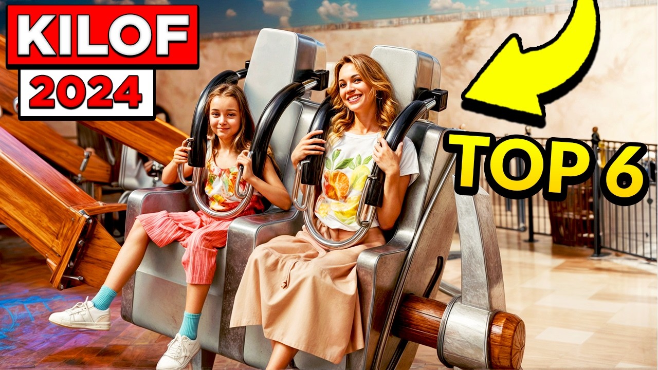 ТОП 6 лучших достопримечательностей - Mandoria 2024 (4K) (Ржов, Польша) GoPro HERO 13