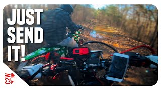 THIS is what happens when you explore on supermotos!