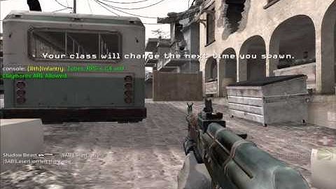 RTC CoD4 - Custom Class!