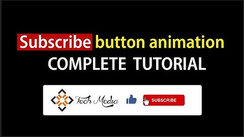 How To Make Animated Subscribe Button For YouTube Channel | Adobe Premiere Pro Tutorial