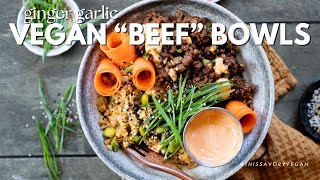 Ginger Garlic Vegan Beef Bowls | This Savory Vegan by This Savory Vegan 230 views 1 month ago 1 minute, 26 seconds