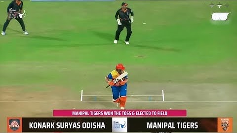 Konark Suryas Odisha vs Manipal Tigers l Legends Cricket m match highlight