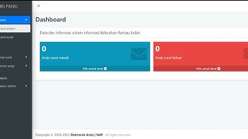 SISTEM INFORMASI ARSIP SURAT | WEB LARAVEL 5